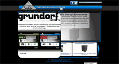 Desktop Screenshot of grundaudio.com